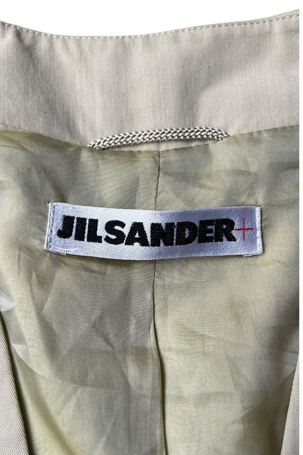 MADE IN WEST GERMANY 90'S TAILORED JACKET 第一本人期 / BEIGE [SIZE: 40 USED]