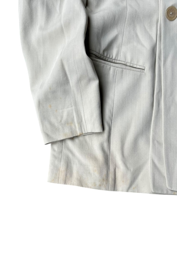 MADE IN WEST GERMANY 90'S TAILORED JACKET 第一本人期 / BEIGE [SIZE: 40 USED]