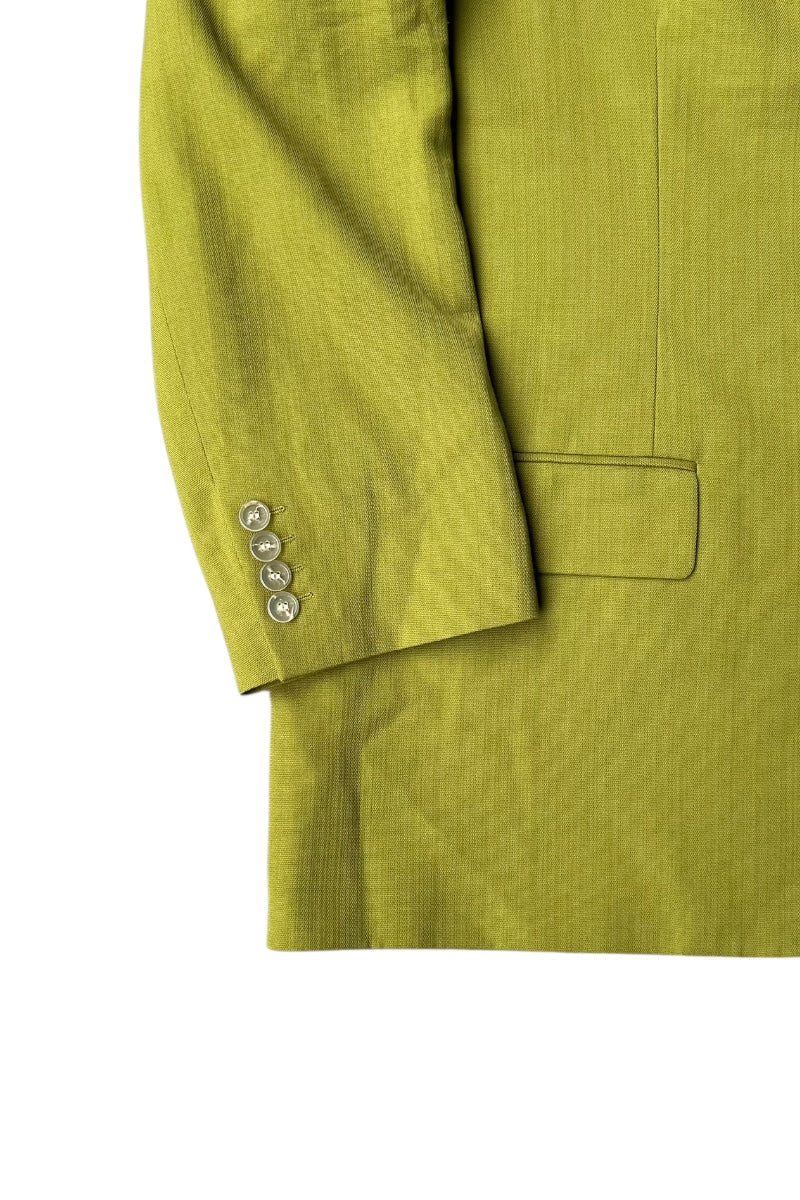 MADE IN PORTUGAL 3B TAILORED JACKET / GREEN [SIZE: 38 DEAD STOCK/NOS]