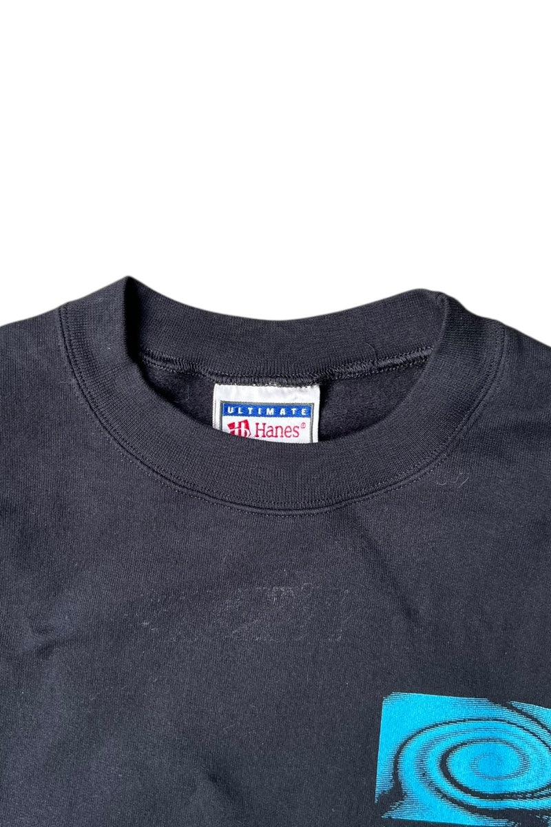 FLOATERS DOT COM MOVIE SWEATSHIRT / BLACK [SIZE: M USED]