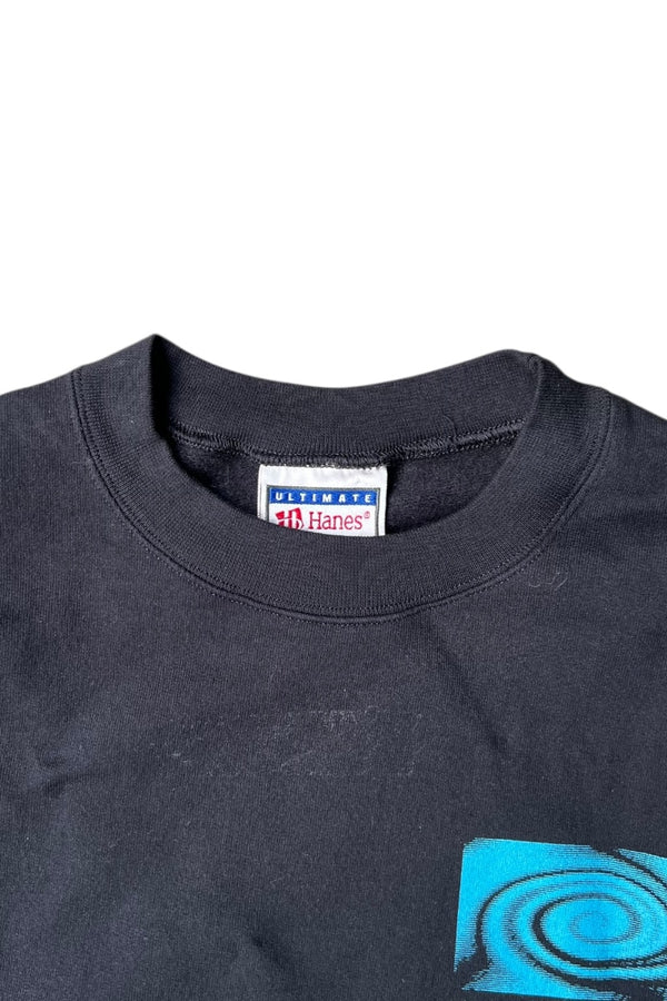 FLOATERS DOT COM MOVIE SWEATSHIRT / BLACK [SIZE: M USED]