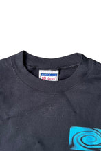 画像をギャラリービューアに読み込む, FLOATERS DOT COM MOVIE SWEATSHIRT / BLACK [SIZE: M USED]
