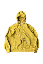 画像をギャラリービューアに読み込む, 90'S NYLON HOODIE HUNTING JACKET / YELLOW [SIZE: L USED]
