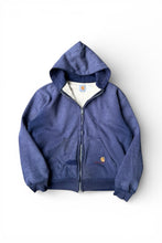 画像をギャラリービューアに読み込む, 90'S BIG ZIP SWEAT HOODIE FADED NAVY USA企画品 / NAVY [SIZE: XL USED]
