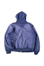 画像をギャラリービューアに読み込む, 90'S BIG ZIP SWEAT HOODIE FADED NAVY USA企画品 / NAVY [SIZE: XL USED]
