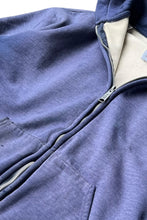 画像をギャラリービューアに読み込む, 90'S BIG ZIP SWEAT HOODIE FADED NAVY USA企画品 / NAVY [SIZE: XL USED]
