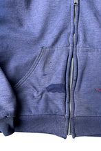 画像をギャラリービューアに読み込む, 90'S BIG ZIP SWEAT HOODIE FADED NAVY USA企画品 / NAVY [SIZE: XL USED]
