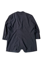 画像をギャラリービューアに読み込む, MADE IN ITALY Y2K EARLY 00'S 3B TAILORED JACKET / BLACK [SIZE: 56 USED]
