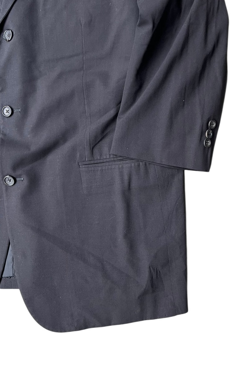 MADE IN ITALY Y2K EARLY 00'S 3B TAILORED JACKET / BLACK [SIZE: 56 USED]