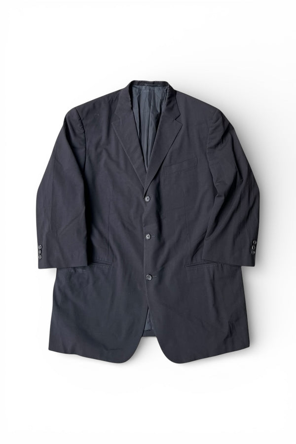 MADE IN ITALY Y2K EARLY 00'S 3B TAILORED JACKET / BLACK [SIZE: 56 USED]