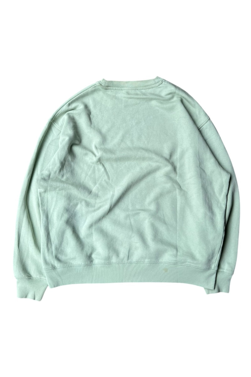MADE IN PORTUGAL TONY FACE SWEATSHIRT / GREEN [SIZE: M USED]