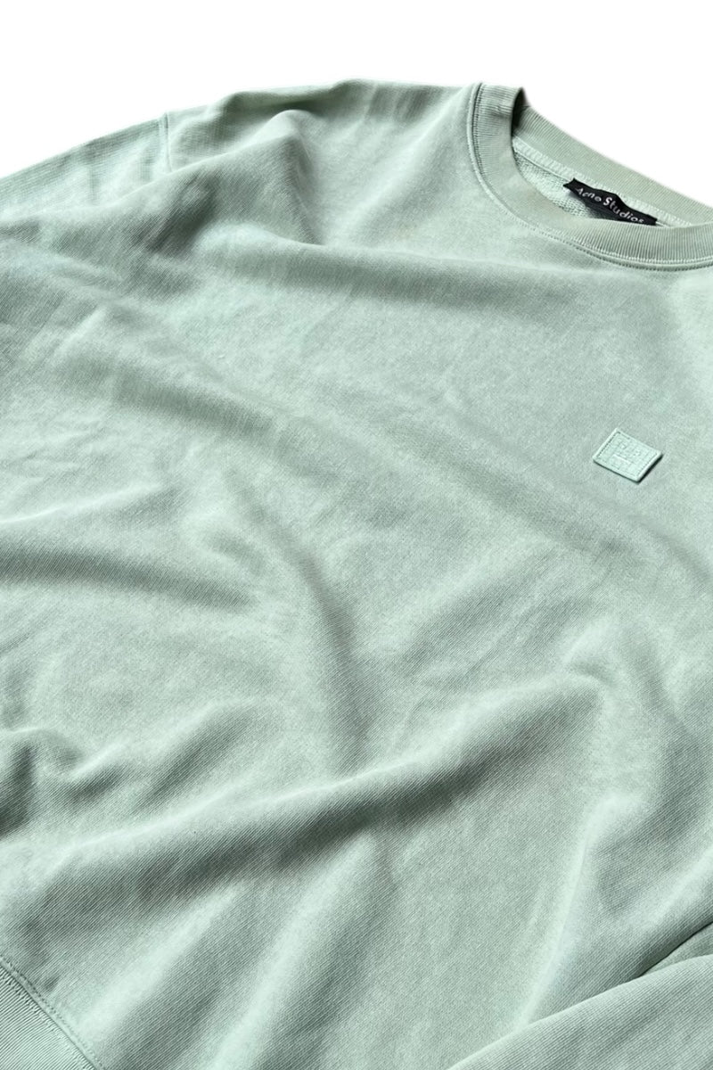 MADE IN PORTUGAL TONY FACE SWEATSHIRT / GREEN [SIZE: M USED]