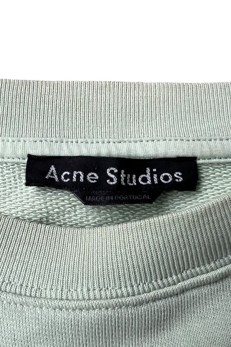 MADE IN PORTUGAL TONY FACE SWEATSHIRT / GREEN [SIZE: M USED]