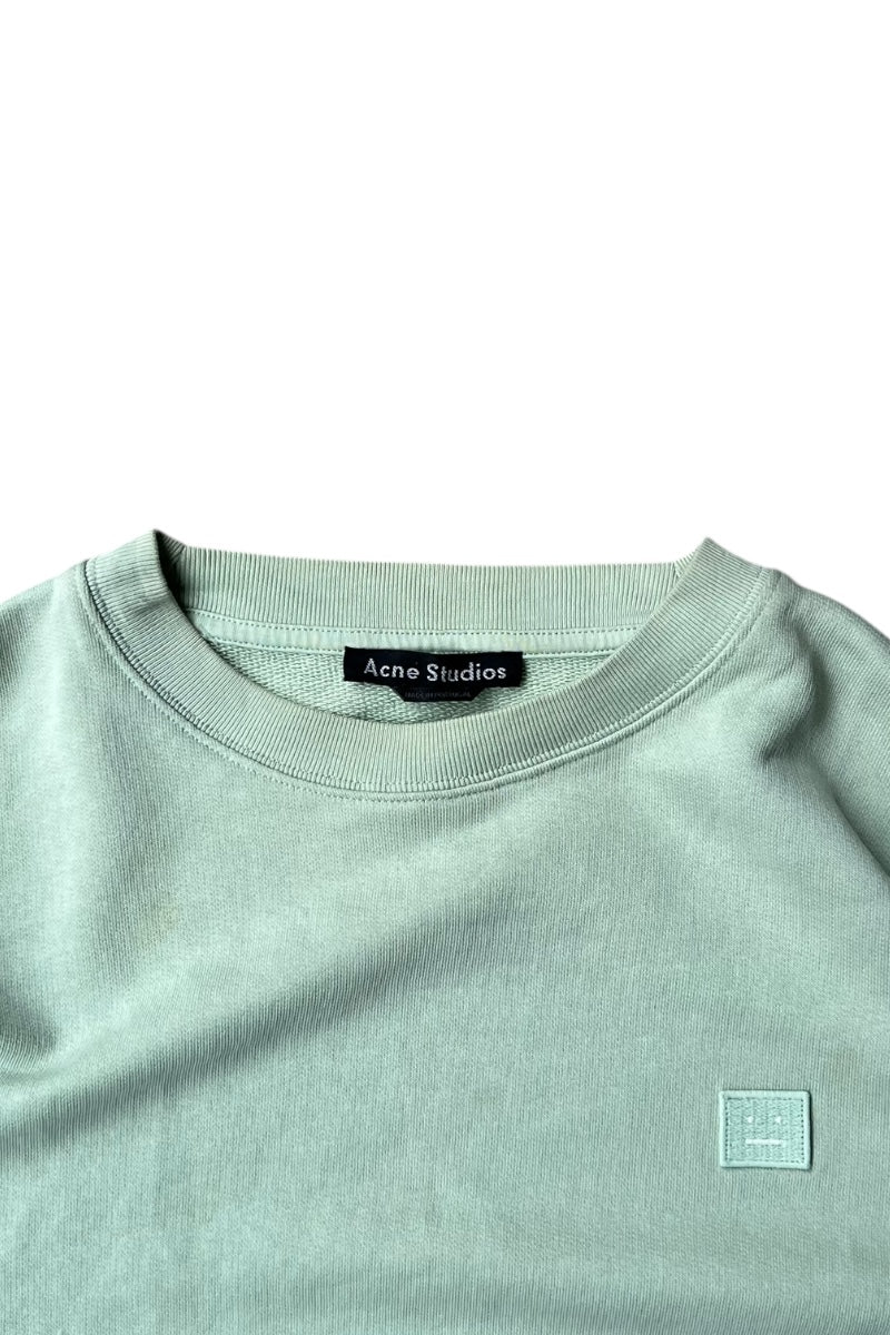 MADE IN PORTUGAL TONY FACE SWEATSHIRT / GREEN [SIZE: M USED]