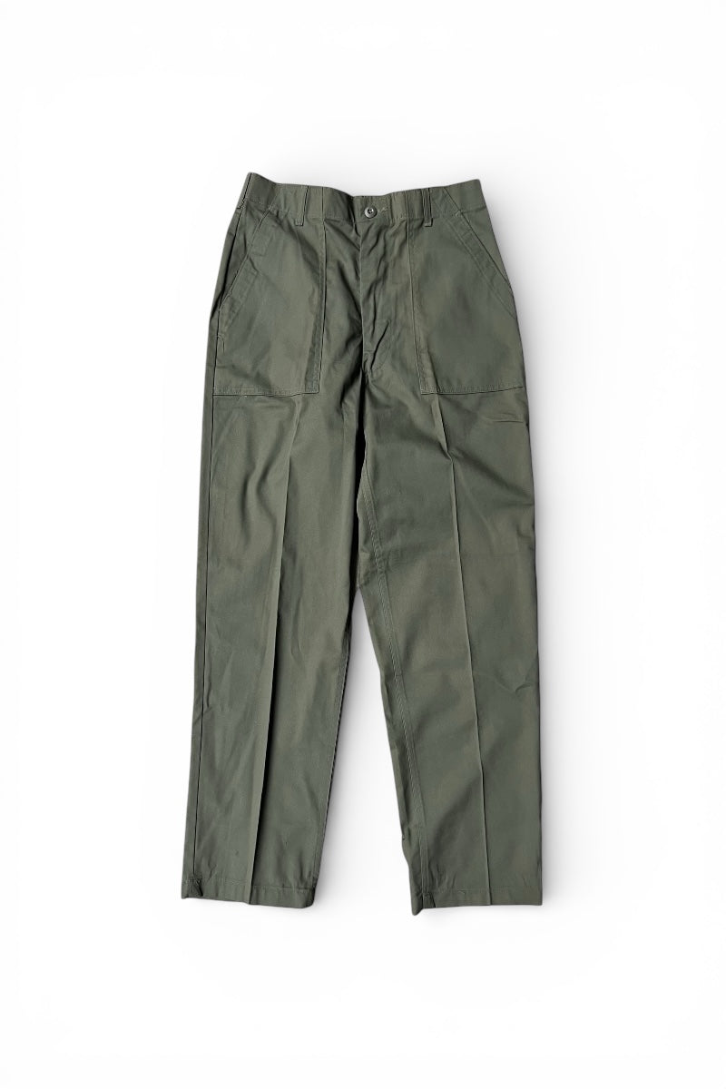 77'S OG507 BAKER PANTS COTTON POLYESTER / KHAKI [SIZE: 32 DEADSTOCK/NOS]