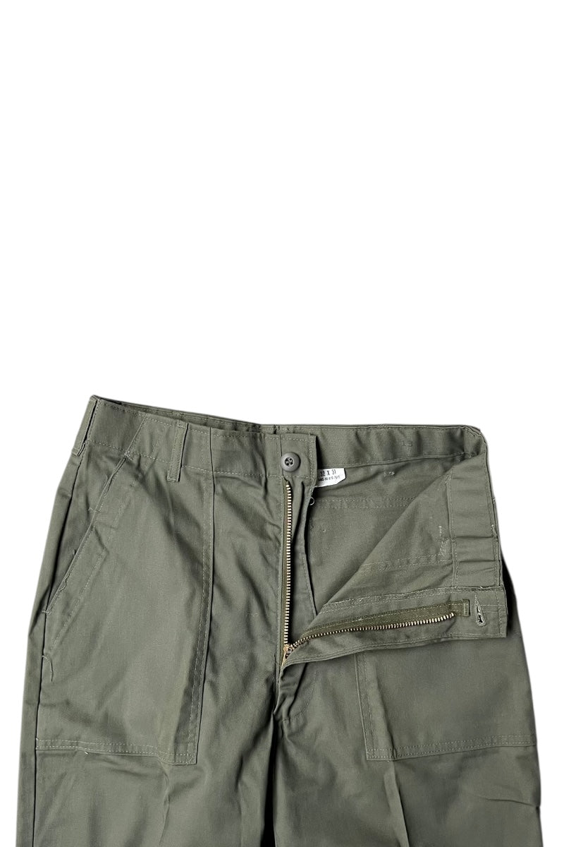 77'S OG507 BAKER PANTS COTTON POLYESTER / KHAKI [SIZE: 32 DEADSTOCK/NOS]