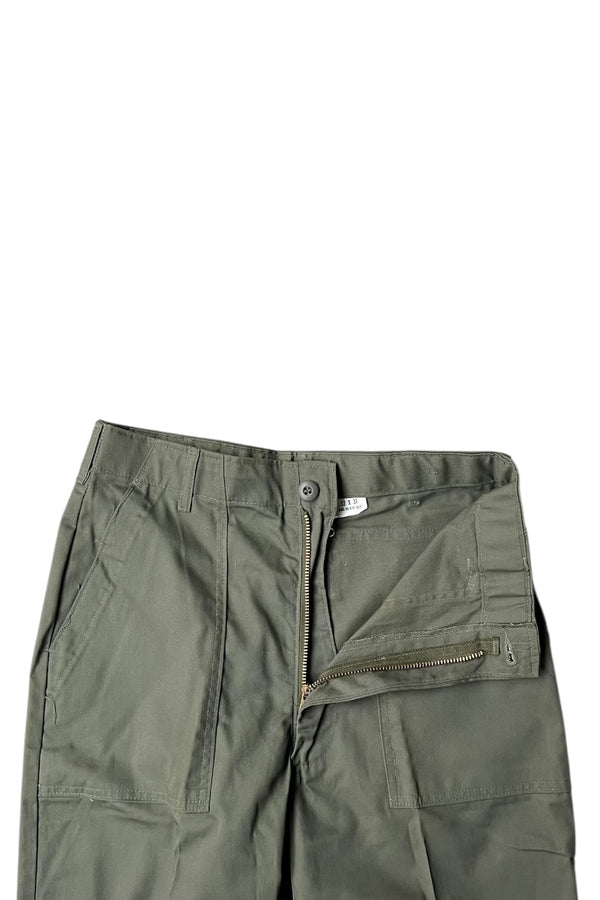 77'S OG507 BAKER PANTS COTTON POLYESTER / KHAKI [SIZE: 32 DEADSTOCK/NOS]