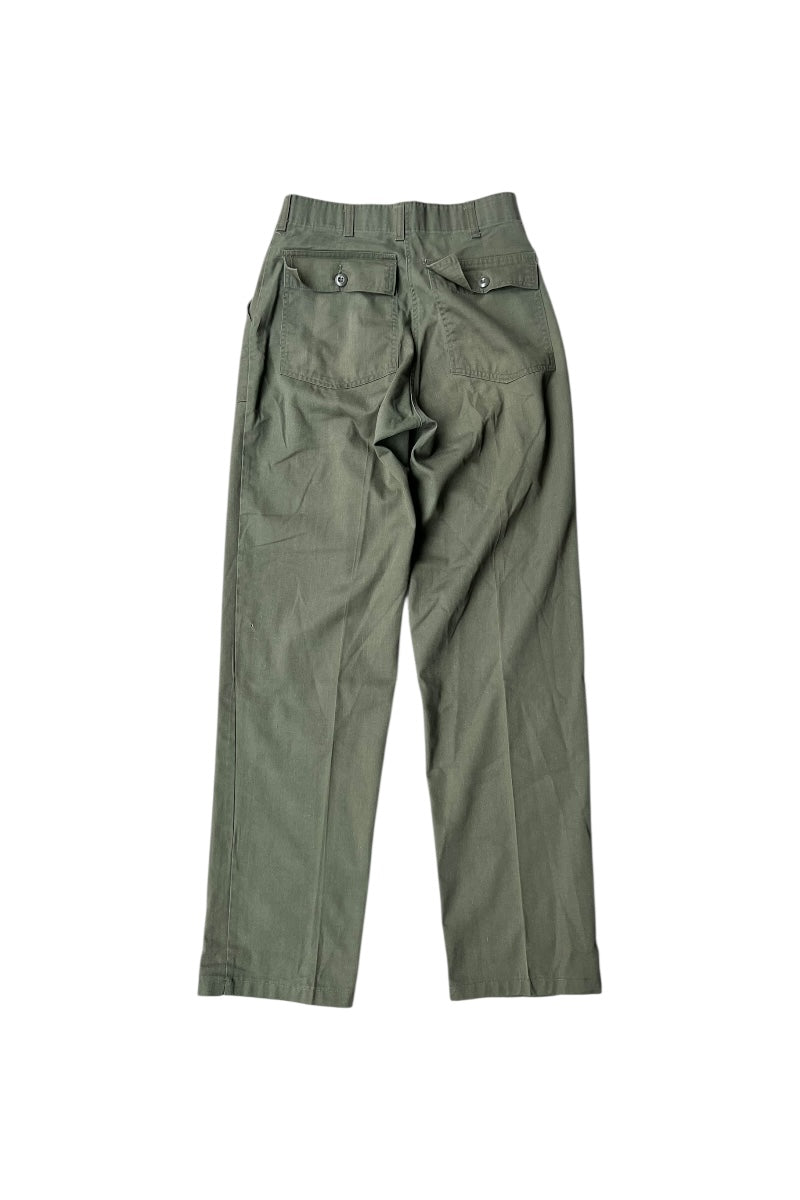 80'S BAKER PANTS / KHAKI [SIZE: 30 USED]