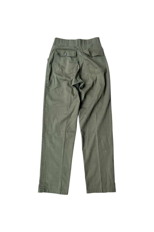 80'S BAKER PANTS / KHAKI [SIZE: 30 USED]