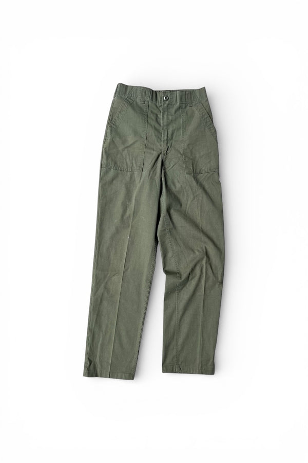 80'S BAKER PANTS / KHAKI [SIZE: 30 USED]