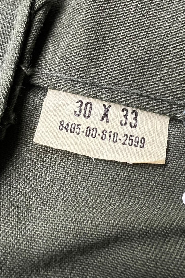 77'S OG507 BAKER PANTS COTTON POLYESTER / KHAKI [SIZE: 30 DEADSTOCK / NOS]