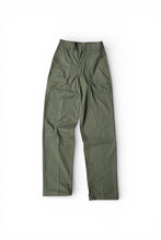 画像をギャラリービューアに読み込む, 77'S OG507 BAKER PANTS COTTON POLYESTER / KHAKI [SIZE: 30 DEADSTOCK / NOS]
