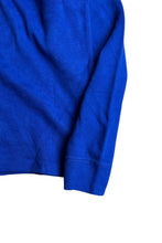 画像をギャラリービューアに読み込む, 90'S HALF-ZIP COTTON KNIT SWEATER / BLUE [SIZE: M USED]
