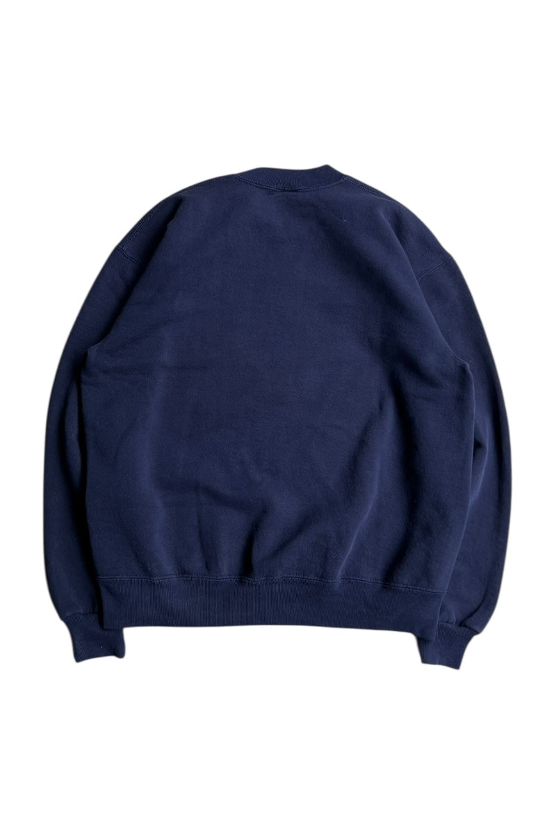 MADE IN USA 90'S GLPYC SWEATSHIRT / NAVY [SIZE: L USED]