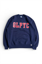 画像をギャラリービューアに読み込む, MADE IN USA 90'S GLPYC SWEATSHIRT / NAVY [SIZE: L USED]
