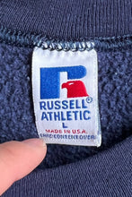 画像をギャラリービューアに読み込む, MADE IN USA 90'S GLPYC SWEATSHIRT / NAVY [SIZE: L USED]
