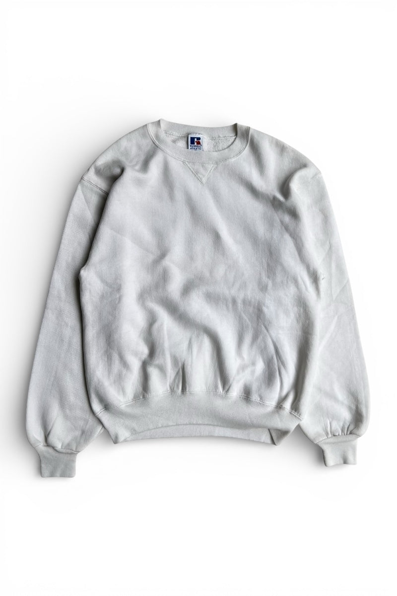 MADE IN USA 90'S SWEATSHIRT / WHITE [SIZE: M USED]