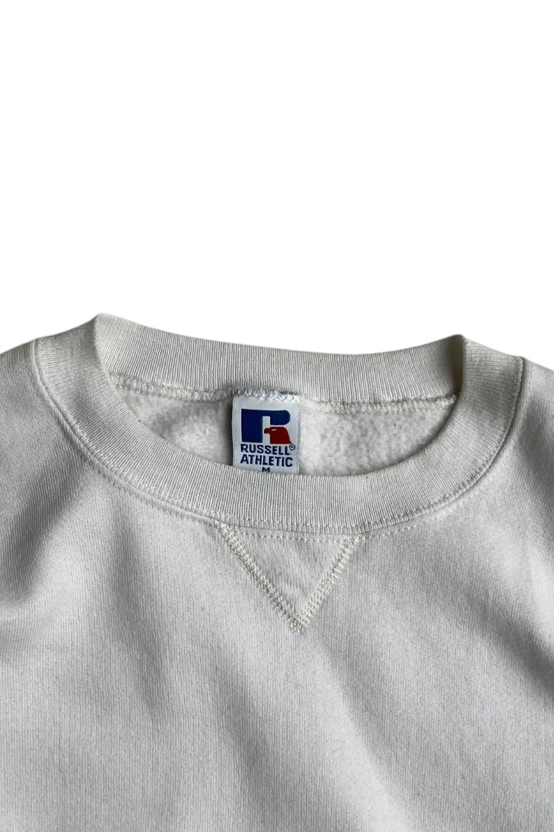 MADE IN USA 90'S SWEATSHIRT / WHITE [SIZE: M USED]