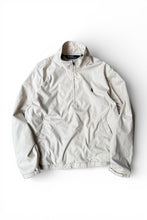 画像をギャラリービューアに読み込む, EXCLUSIVE OF DECOLATION HALF-ZIP JACKET / BEIGE [SIZE: M USED]
