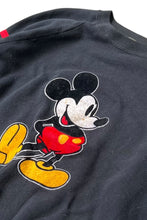 画像をギャラリービューアに読み込む, MADE IN USA 80'S MICKEY SWEATSHIRT / BLACK [SIZE: M USED]
