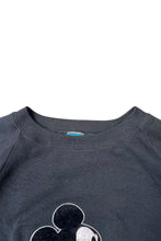 画像をギャラリービューアに読み込む, MADE IN USA 80'S MICKEY SWEATSHIRT / BLACK [SIZE: M USED]
