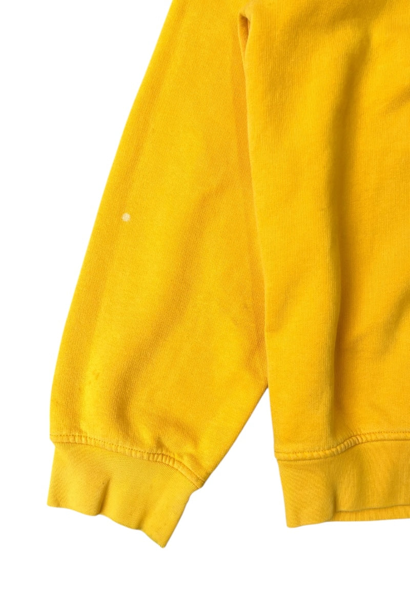 Y2K EARLY 00'S SWEATSHIRT / YELLOW [SIZE: M USED]