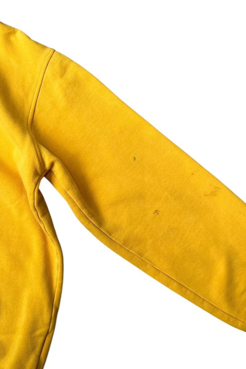 Y2K EARLY 00'S SWEATSHIRT / YELLOW [SIZE: M USED]