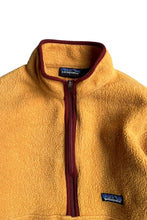 画像をギャラリービューアに読み込む, 02'S SYNCHILLA HALF-ZIP FLEECE JACKET / YELLOW [SIZE: M USED]
