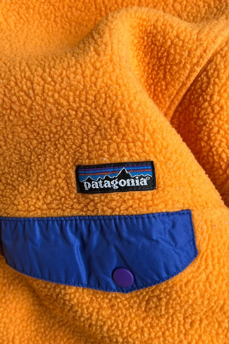 99'S T-SNAP FLEECE JACKET / ORANGE [SIZE: L USED]
