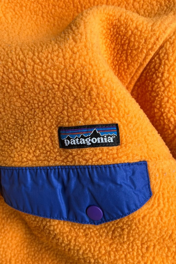 99'S T-SNAP FLEECE JACKET / ORANGE [SIZE: L USED]