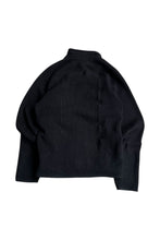 画像をギャラリービューアに読み込む, 09'S BETTER SWEATER 1/4 FLEECE JACKET / BLACK [SIZE: M USED]
