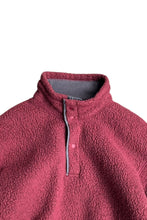 画像をギャラリービューアに読み込む, MADE IN USA 97'S LIGHTWEIGHT SYNCHILLA BIG-T TYPE HALF-ZIP / BURGUNDY [SIZE: M USED]
