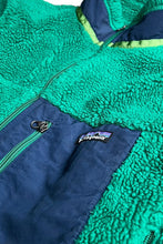 画像をギャラリービューアに読み込む, 11'S CLASSIC RETRO-X FLEECE JACKET / GREEN [SIZE: M USED]
