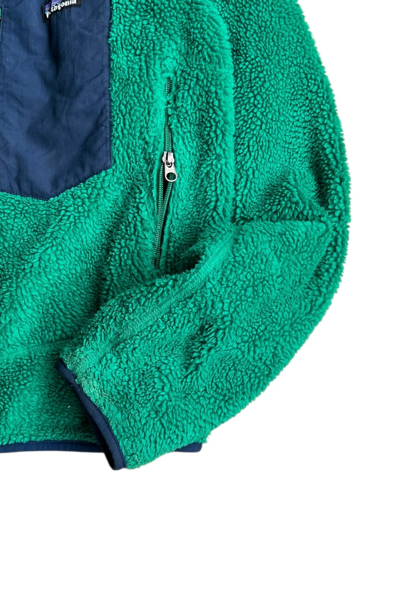 11'S CLASSIC RETRO-X FLEECE JACKET / GREEN [SIZE: M USED]