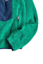 画像をギャラリービューアに読み込む, 11'S CLASSIC RETRO-X FLEECE JACKET / GREEN [SIZE: M USED]
