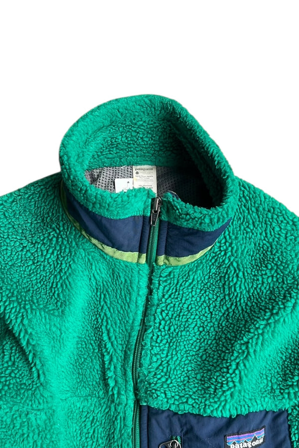 11'S CLASSIC RETRO-X FLEECE JACKET / GREEN [SIZE: M USED]