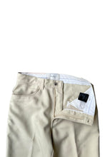 画像をギャラリービューアに読み込む, MADE IN ITALY FLARE SLACKS PANTS / BEIGE [SIZE: 44 USED]

