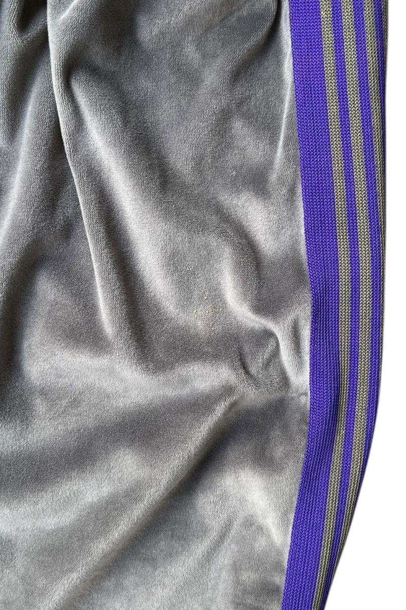 MADE IN JAPAN VELOUR TRACK PANTS / GRAY [SIZE: M USED]