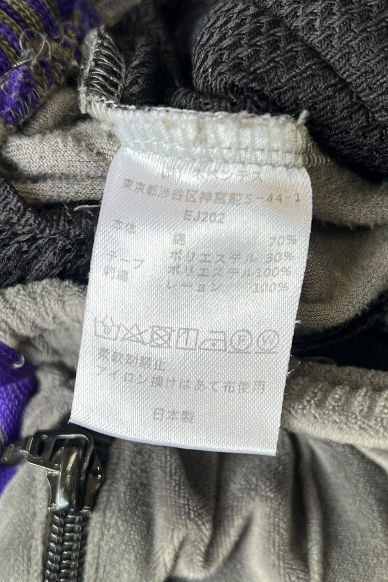 MADE IN JAPAN VELOUR TRACK PANTS / GRAY [SIZE: M USED]