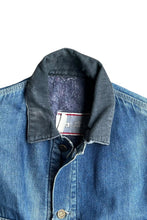 画像をギャラリービューアに読み込む, MADE IN USA 70-80'S COVERALL JACKET W/BLANKET LINER / INDIGO [SIZE: L USED]
